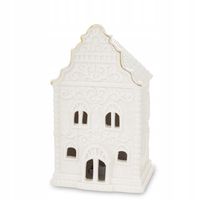 Domek Led Figurka Ozdoba Świąteczna Boże Narodzenie 15,5x9x7cm