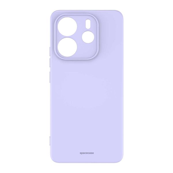 Spacecase Silicone Case 3.0 Redmi Note 14 4G Light Purple zdjęcie 4