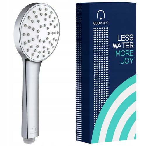 SŁUCHAWKA PRYSZNICOWA stylowa ECOVAND SIMPIO OSZCZĘDNA -65% WODY 5.7 L/MIN na Arena.pl