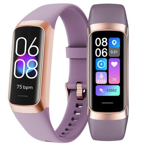 SMARTWATCH WATCH ZEGAREK PURPUROWY C60 Opaska FIT SMARTBAND Pulsometr iOS ANDROID AMOLED PULS na Arena.pl