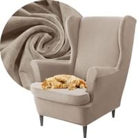 POKROWIEC NA FOTEL USZAK WELUR PREMIUM PLUSZ