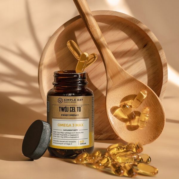 Suplement diety Twój Cel To Omega 3 Max 60 kapsułek zdjęcie 4