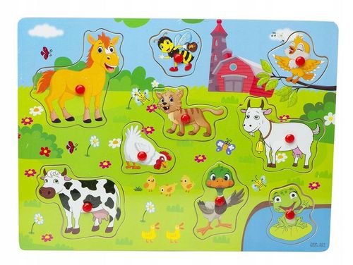 Puzzle Dla Najmłodszych Farma Zrp-201 na Arena.pl