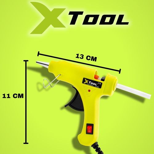 PISTOLET DO KLEJU NA GORĄCO DO KLEJENIA KLEJARKA KLEJ 20x WKŁADY 7mm na Arena.pl