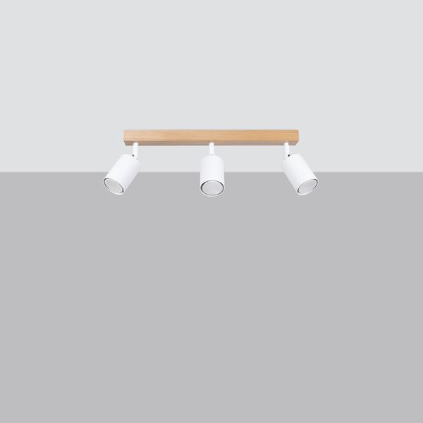 Plafon VERDO 3L biały zdjęcie 2