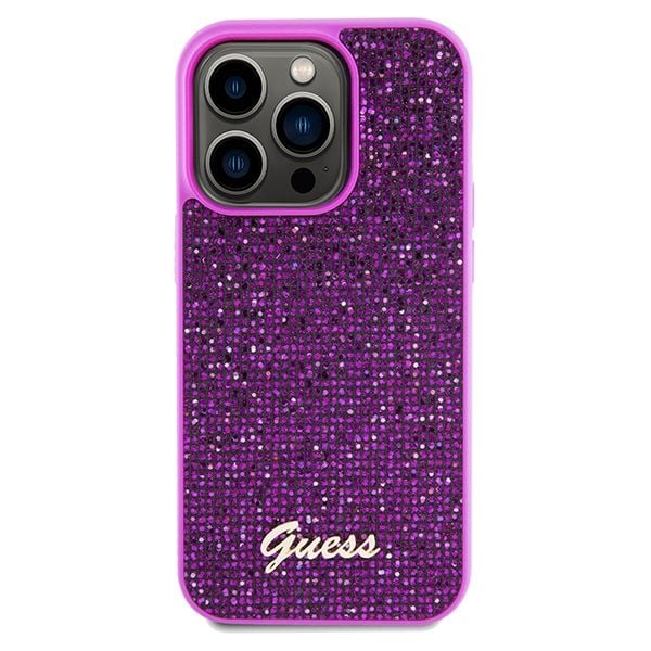 Etui Guess do iPhone 14 Pro, Fuksja zdjęcie 3
