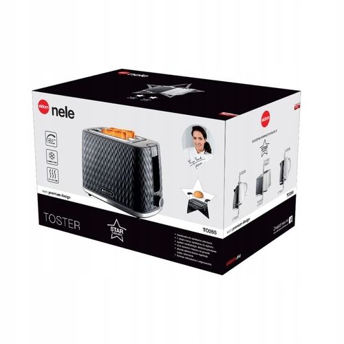 Toster Opiekacz Kanapek 930W Eldom To265C Nele na Arena.pl