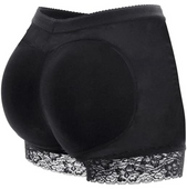 MAJTKI PUSH UP KORONKA MAJTKI PUSH UP KORONKA CZARNE M