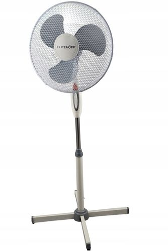 WENTYLATOR WIATRAK STOJĄCY PODŁOGOWY BIAŁY DUŻY na Arena.pl