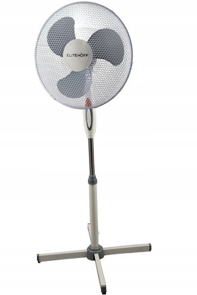 WENTYLATOR WIATRAK STOJĄCY PODŁOGOWY BIAŁY DUŻY zdjęcie 2