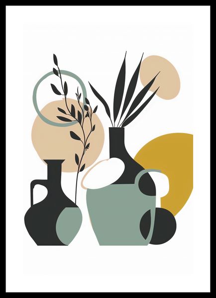 Plakat 68x101cm Modernistyczna Kompozycja zdjęcie 3