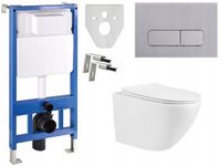 MEXEN STELAŻ WC MISKA LENA RIMLESS PRZYCISK