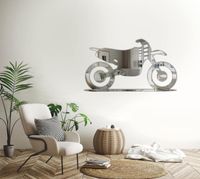 Błysk Cross — lustro akrylowe „Motor cross” 1000×560 mm | POLSKI