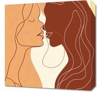 Obraz 50x50cm Zmysłowość Syntez