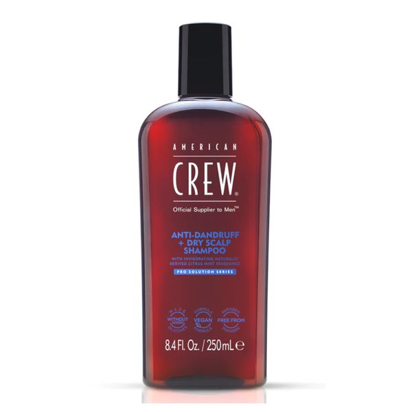 American Crew Anti-Dandruff + Dry Scalp Shampoo - Przeciwłupieżowy szampon do włosów, 250ml zdjęcie 1
