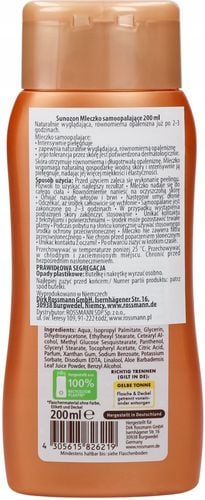 SUNOZON MLECZKO SAMOOPALAJĄCE 200 ML na Arena.pl