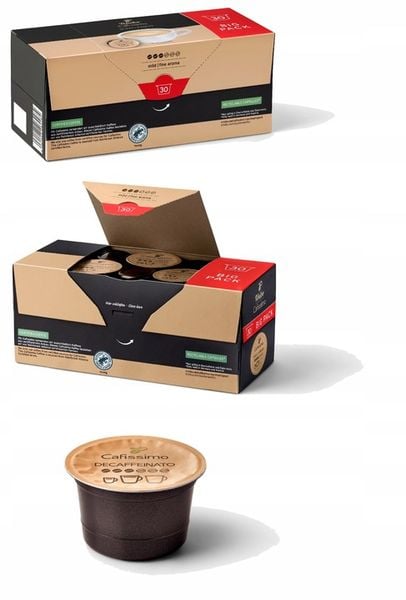 TCHIBO CAFISSIMO Caffe Crema Decaffeinated 30 szt zdjęcie 2