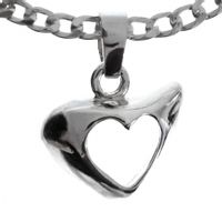 SREBRNY WISIOREK SERDUSZKO PRÓBA SREBRA 925