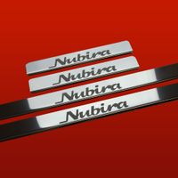 Listwa progowa DAEWOO NUBIRA Stal nierdzewna 304 połysk 4szt