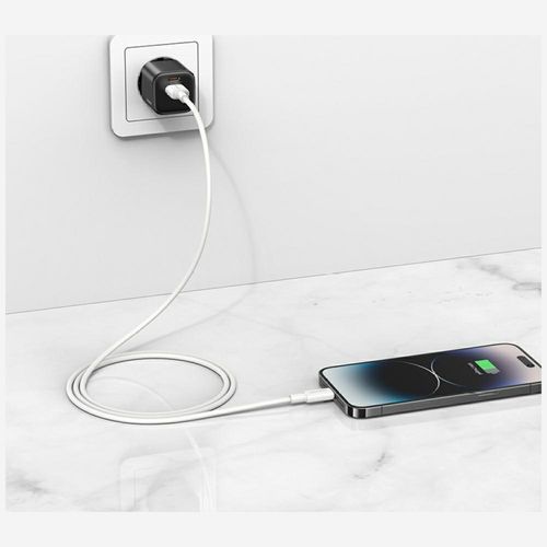 kabel usams u90 2.4a usb-a do lightning  biały na Arena.pl