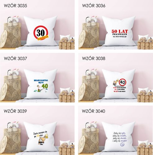 Poduszka z nadrukiem PREZENT NARODZINY LEGENDY na Arena.pl