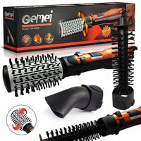 Suszarka Gemei Gm-4828 Rotacyjna Suszarko Szczotka Prostownica Lokówka 4W1