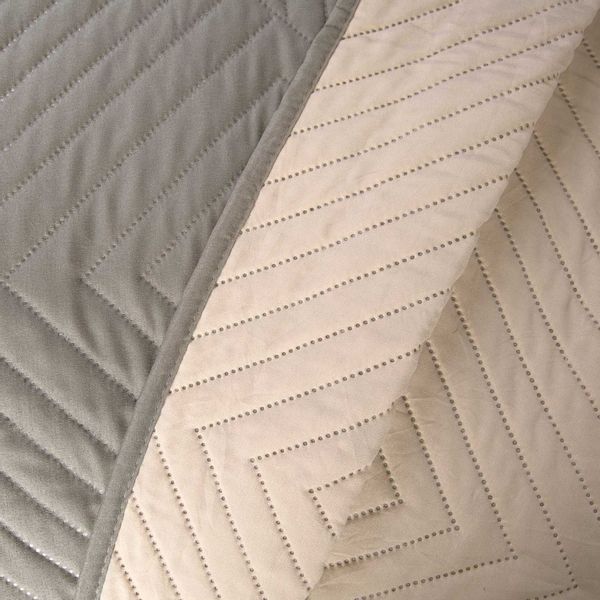 Narzuta LAMIA/grey+ecru/170X210 zdjęcie 3