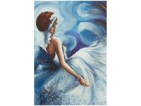 100 70CM OBRAZ PŁÓTNO KOBIETA TAŃCU PŁÓTNO RAMA