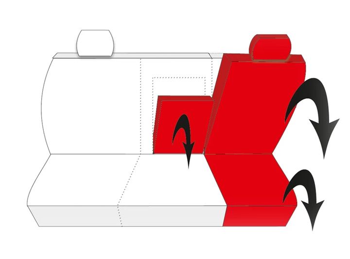 MITSUBISHI SPACE RUNNER I II POKROWCE SKÓRA zdjęcie 5
