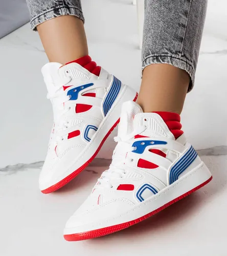 Białe sneakersy za kostkę Marjorie 38 na Arena.pl