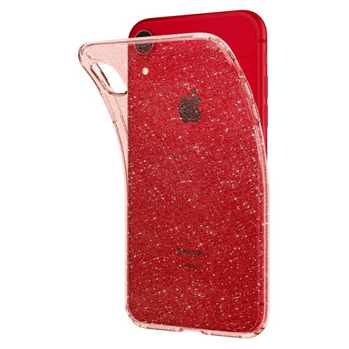 Spigen Liquid Crystal Glitter do iPhone XR rose quartz na Arena.pl