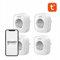 INTELIGENTNE GNIAZDKO GOSUND SP1 WIFI TUYA [4 PACK]