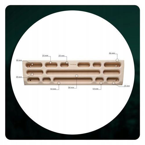 CHWYTOTABLICA DREWNIANA WHITEOAK CLASSIC TABLICA WSPINACZKOWA DO na Arena.pl