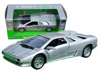 Lamborghini Diablo w skali 1:24 model WELLY Nex srebrny