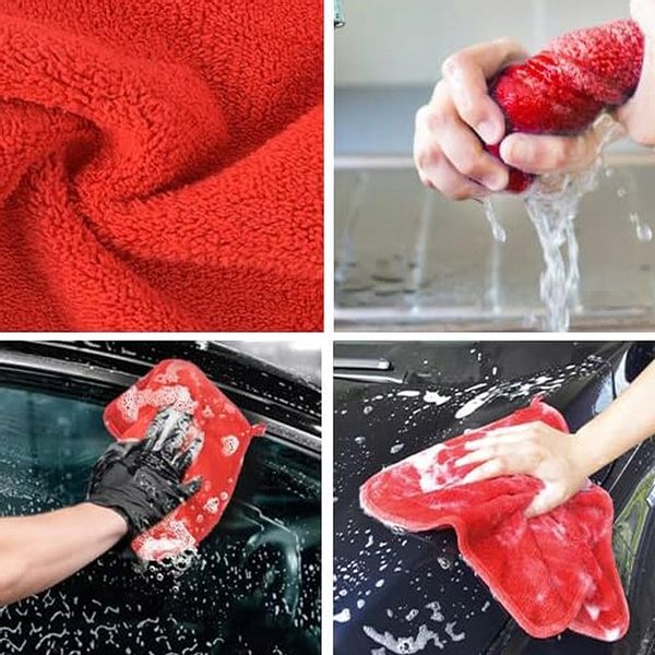 5X PĘDZLE PĘDZELKI DETAILINGOWE ZESTAW DO CZYSZCZENIA + ŚCIERECZKA ZESTAW zdjęcie 3