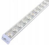 ŚWIETLÓWKA LED Listwa 120cm 100W Panel Oprawa NATYNKOWA Biała Zimna 3494