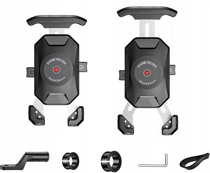 Uchwyt Motocyklowy Na Kierownicę Pod Lusterko Na Telefon Extremstyle R15 zdjęcie 9