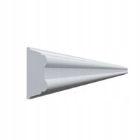 Listwa ścienna 2m DLS10 4cm x 1,8cm sztukateria dekoracyjna ozdobna ramka