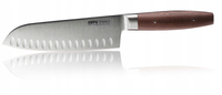 GEFU ENNO Nóż Santoku z rowkami 18 cm Germany