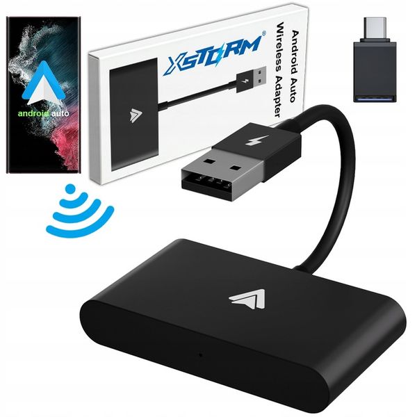 BEZPRZEWODOWY ANDROID AUTO ADAPTER XSTORM BT WIFI zdjęcie 1