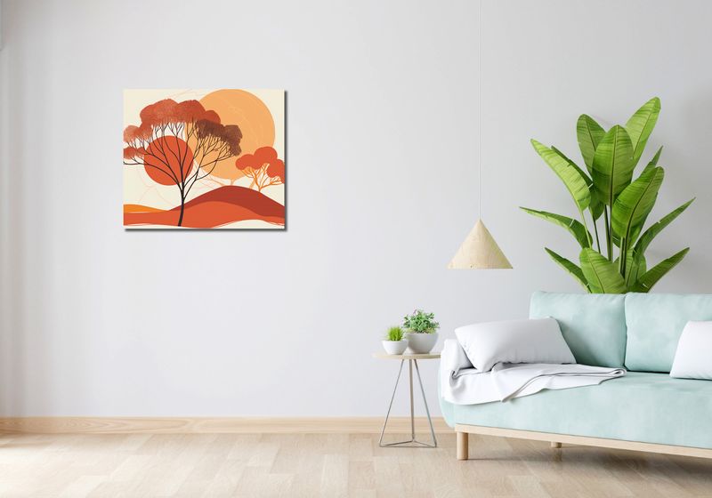 Obraz 70x60cm Ostatnie Promienie Słońca zdjęcie 2