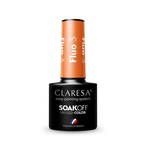 CLARESA lakier hybrydowy FLUO 3 -5g na Arena.pl