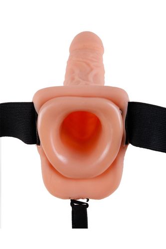FETISH FANTASY SERIES 9 INCH HOLLOW STRAP-ON WITH BALLS LIGHT na Arena.pl