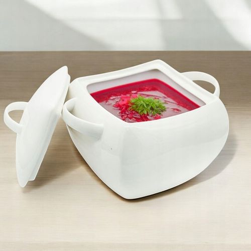 WAZA z pokrywą 4,5L do zupy rosołu NACZYNIE misa zamykana STOŁOWA na Arena.pl