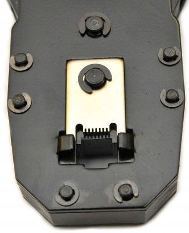 Zaciskarka Wtyków Skrętki Kabli RJ45 + Złącza 25x Wtyk RJ-45 do Zaciskania na Arena.pl