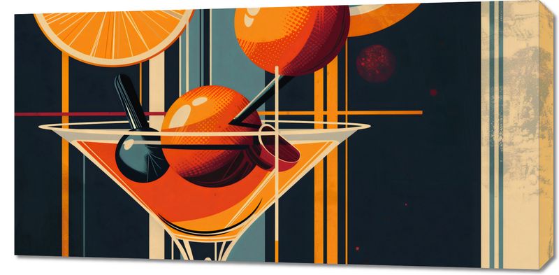 Obraz 100x50cm Koktajl w Stylu zdjęcie 1