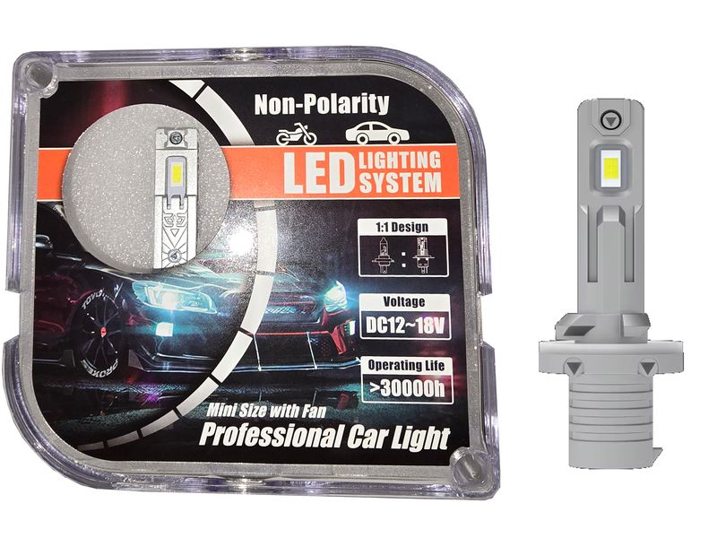 ŻARÓWKI LED H1 1 DO 1 12000LM CANBUS IDEALNIE DOPASOWANE RETROFIT zdjęcie 8
