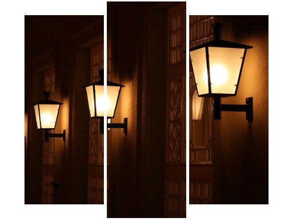 Obraz druk Latarnia zewnętrzna ścienna zdjęcie 1