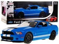 Ford Shelby Mustang Gt500 Niebieski Rastar Model 1:14 Zdalnie Sterowane
