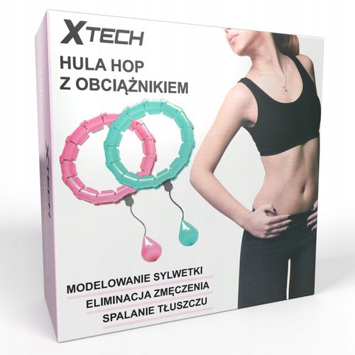 HULA HOP ODCHUDZAJĄCE Z OBCIĄZENIEM OBCIĄŻNIKIEM SMART Z WYPUSTKAMI HULAHOP na Arena.pl